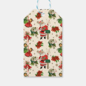 Étiquettes-cadeau Retro Treasures Christmas  (Dos)