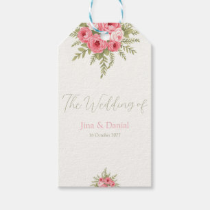 Étiquettes-cadeau Rêve Fuchsia
