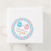 Étiquettes Cadeau Révélation de l'automne du citrouille (En situation)