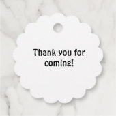 Étiquettes Cadeau Roar C'est un Baby shower de dinosaures (Dos)