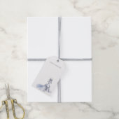 Étiquettes-cadeau Robe de Mariée Personnalisée (Avec de la ficelle)