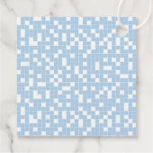 Étiquettes Cadeau Robot Thème 1er Anniversaire Merci (Dos)