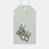 Étiquettes-cadeau Rococo Rich Motif design avec Masques (Dos)