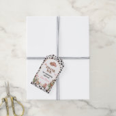 Étiquettes-cadeau Rodéo rose fille Merci d'anniversaire (Avec de la ficelle)