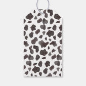 Étiquettes-cadeau Rodéo rose fille Merci d'anniversaire (Dos)