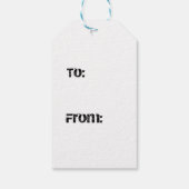 Étiquettes-cadeau Roi Du Grill, Or (Dos)