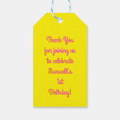 Étiquettes-cadeau Roller Blades Patins Anniversaire Fête (Dos)