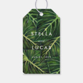 Étiquettes-cadeau Romance tropicale II (Dos)