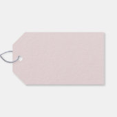 Étiquettes-cadeau Romantique Peonies roses Wreath Merci Merci (Dos (Horizontal))