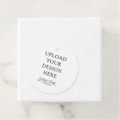 Étiquettes Cadeau Rond de 2" (En situation)