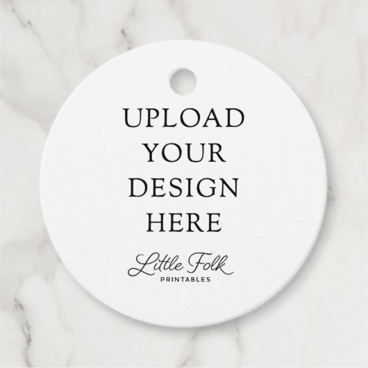 Étiquettes Cadeau Rond de 2" (Devant)