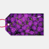 Étiquettes-cadeau Rose (Dos (Horizontal))