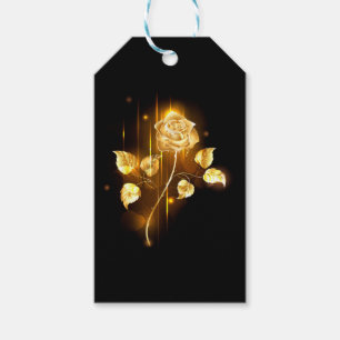 Étiquettes-cadeau Rose d'or ( rose d'or )