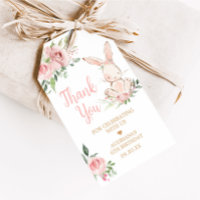 Rose Floral Certains Bunny Anniversaire Fête Favor