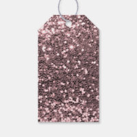 Rose Gold Faux Parties scintillant Étincelles