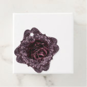Étiquettes Cadeau Rose Mandala (En situation)