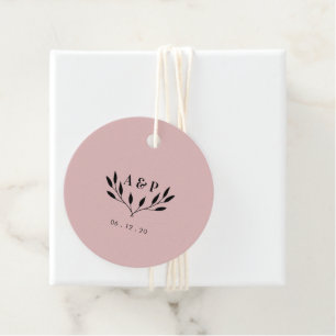 Étiquettes Cadeau Rose Poussiéreuse Cadeau de remerciement de mari
