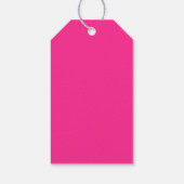 Étiquettes-cadeau Rose sécurité (Dos)