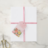 Étiquettes-cadeau Roses (Avec de la ficelle)
