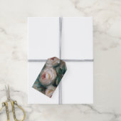 Étiquettes-cadeau Roses blanches (Avec de la ficelle)