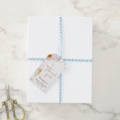 Étiquettes-cadeau Roses Petals Petals Prosecco Boho Fête des mariées (Avec de laficelle)