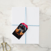 Étiquettes-cadeau Rottweiler (Avec de laficelle)