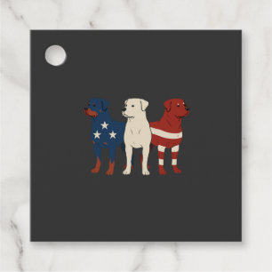 Étiquettes Cadeau Rottweiler 4 juillet Amoureux des chiens Hommes Dr