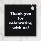 Étiquettes Cadeau Route 66 (Dos)