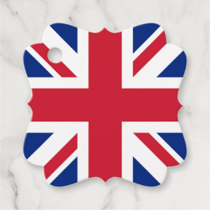Étiquettes Cadeau Royaume-Uni Union Jack Drapeau des colonies britan