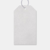 Étiquettes-cadeau Ruban cardiaque mariage (Dos)