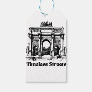 Étiquettes-cadeau Rues intemporelles incroyables