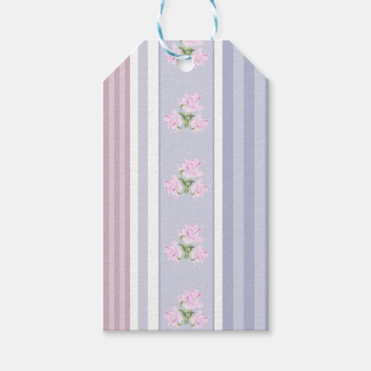 Étiquettes-cadeau Russe, rayé, patchwork (Devant)