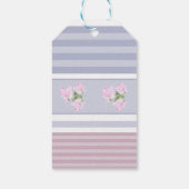Étiquettes-cadeau Russe, rayé, patchwork (Dos)