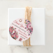 Étiquettes Cadeau Russe rose Boho Ouest Charra Thème Quinceanera (En situation)