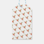 Étiquettes-cadeau Rustic elegant watercolour Christmas (Dos)