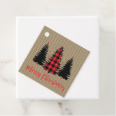 Étiquettes Cadeau Rustic Farmhouse (En situation)