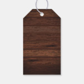 Étiquettes-cadeau Rustic Twinkle Twinkle Little Star Baby shower (Dos)