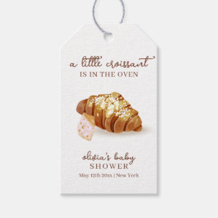 Étiquettes-cadeau Rustique Paris Boulangerie Pâtisserie Croissant Ba