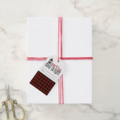 Étiquettes-cadeau Rustique Pays Plaid Agritourisme Style Noël (Avec de la ficelle)