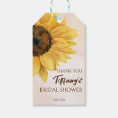 Étiquettes-cadeau Sac cadeau Sunflower (Devant)