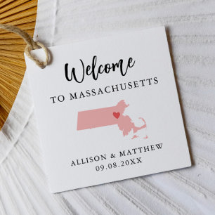 Étiquettes Cadeau Sac de bienvenue pour mariage de n'importe quelle 