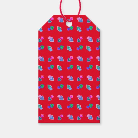 Étiquettes-cadeau Sacré Coeur (Devant)