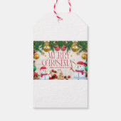 Étiquettes-cadeau Sacs cadeaux de Noël (Dos)