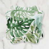 Étiquettes Cadeau Safari Animal Sloth Baby shower Merci (Dos)