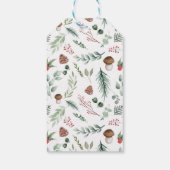 Étiquettes-cadeau Sage Green Holiday Gift Tag (Dos)