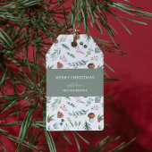 Étiquettes-cadeau Sage Green Holiday Gift Tag