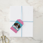 Étiquettes-cadeau Saint-Bernard (Avec de laficelle)