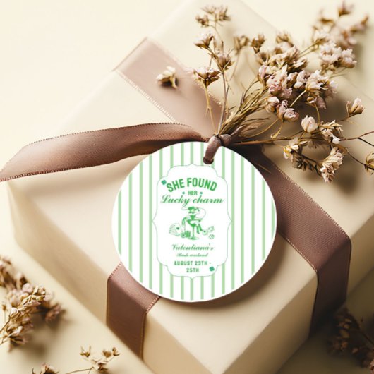 Étiquettes Cadeau saint patrick