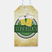 Étiquettes-cadeau Saint Patrick élégant et chic (Dos)