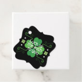 Étiquettes Cadeau Saint Patrick's Day (En situation)